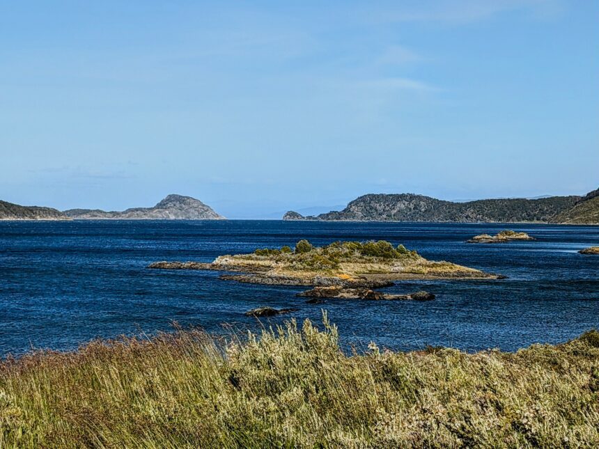 Bahía Lapataia at the end of Route 3 in Tierra del Fuego National Park, Argentina