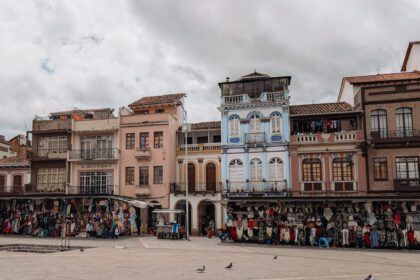 The central town square of Cuenca, Ecuador, one of the places to visit when wondering is Ecuador safe
