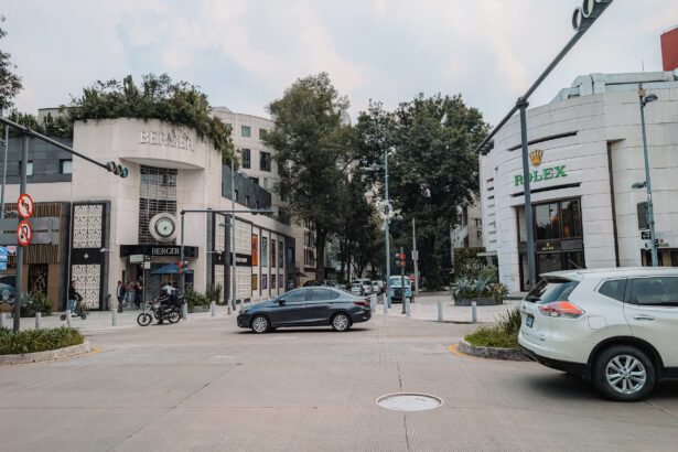 The central street of Polanco, lined with luxury shopping, and where to stay in Mexico City