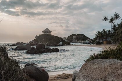 Cabo San Juan beach area in Tayrona National Park