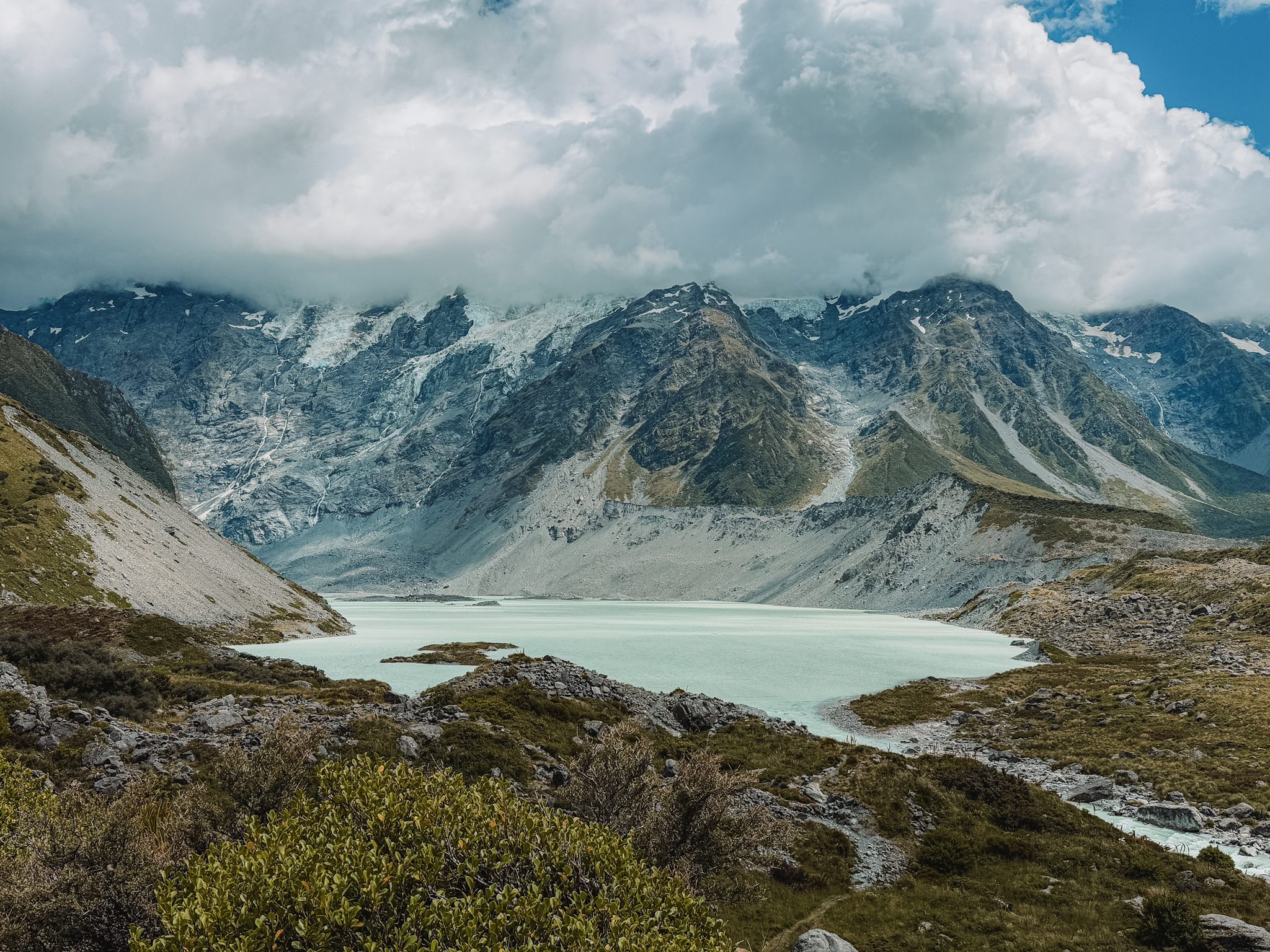 Mount Cook National Park in Canterbury