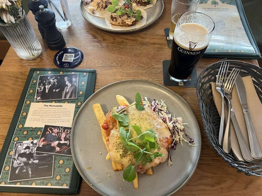 A plate of chicken parmesan - australia food and drinks