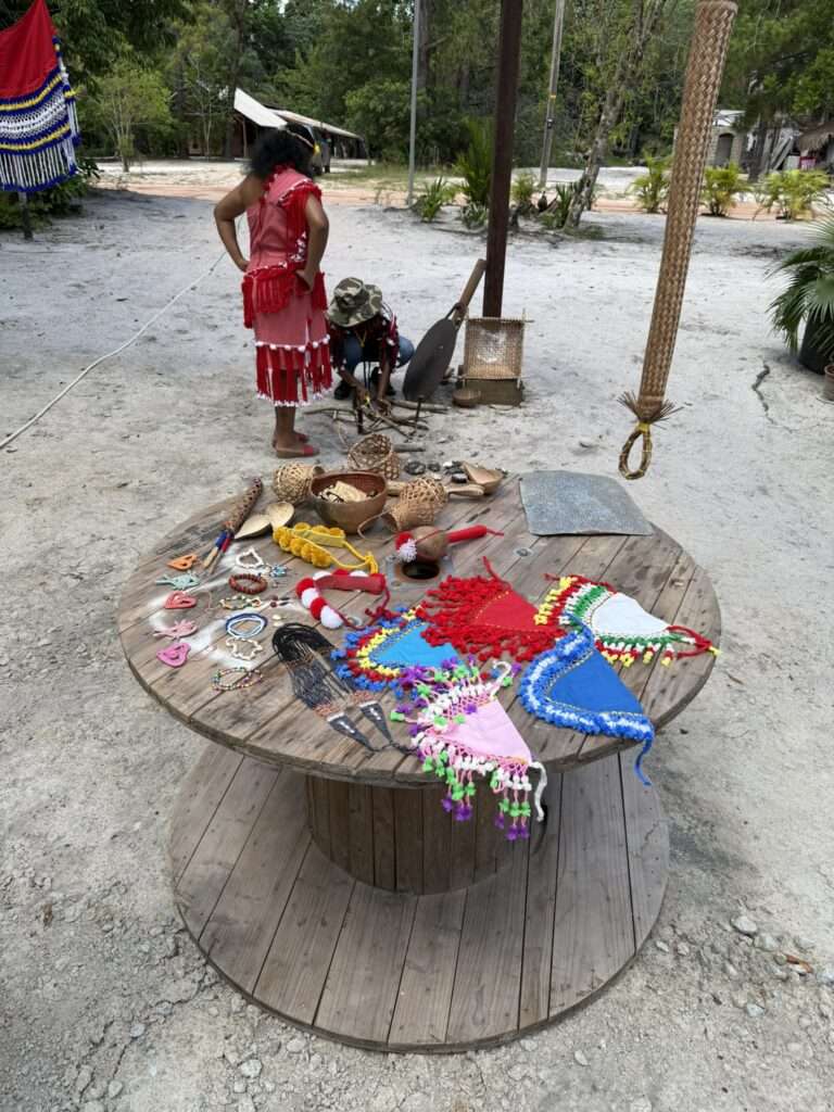 The local crafts and artistry of the Amerindian communities of Suriname
