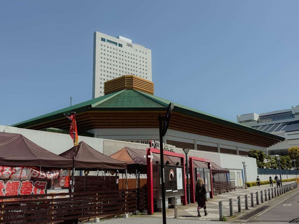 The official sumo wrestling stadium in Tokyo, Japan