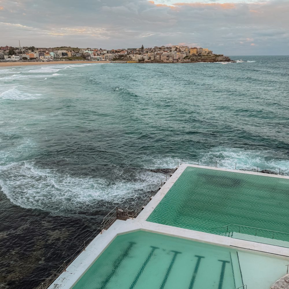 Australia – Sydney-078 The Iceberg pools are iconic in Bondi. You can get views of the pools and beaches from the bar adjacent to the pools.