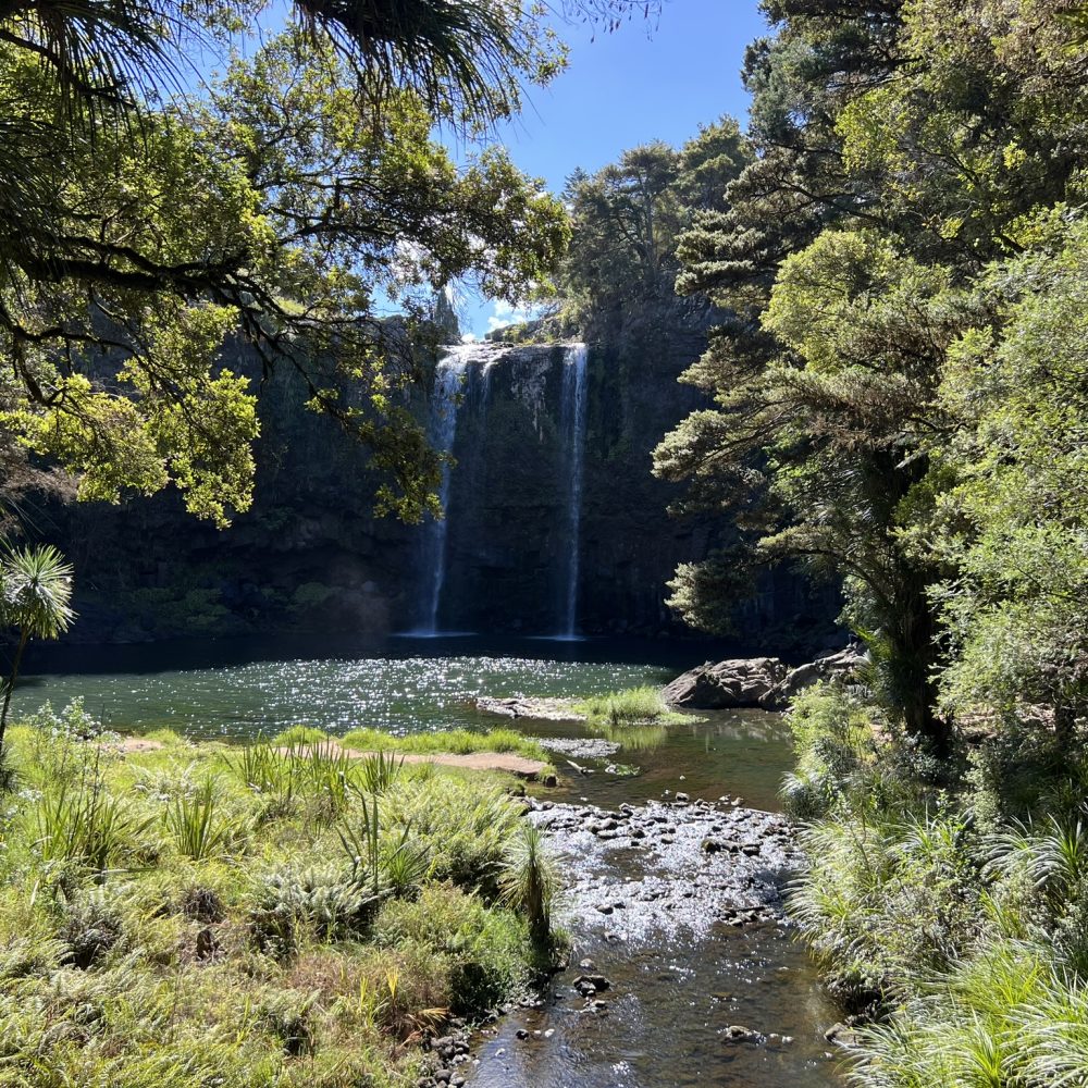 New Zealand – Northland – 3 The Whangarei waterfall is one of many beautiful landscapes here