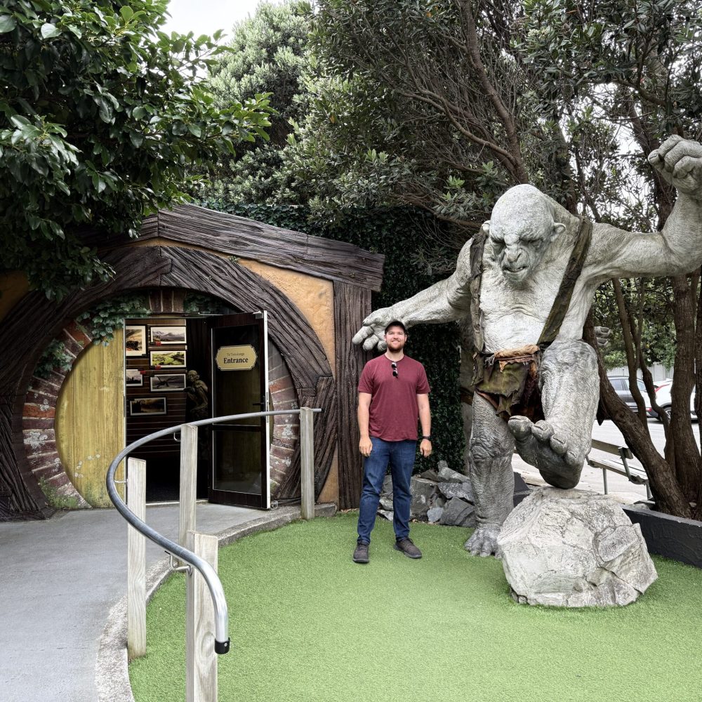 Weta Workshop was one of my favorite experiences. I loved seeing how the movie magic was made