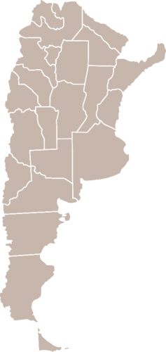 argentina map outline